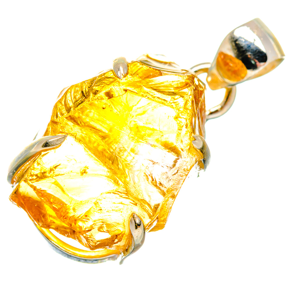 Citrine Pendants handcrafted by Ana Silver Co - PD20117