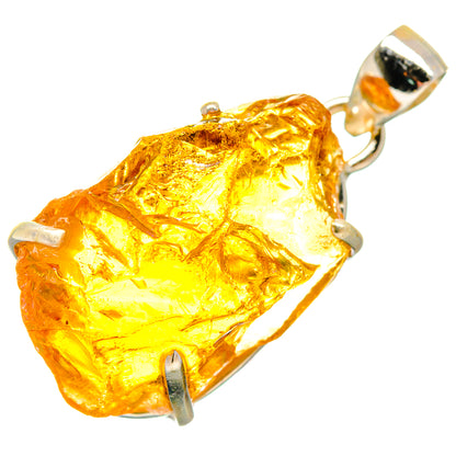 Citrine Pendants handcrafted by Ana Silver Co - PD20118