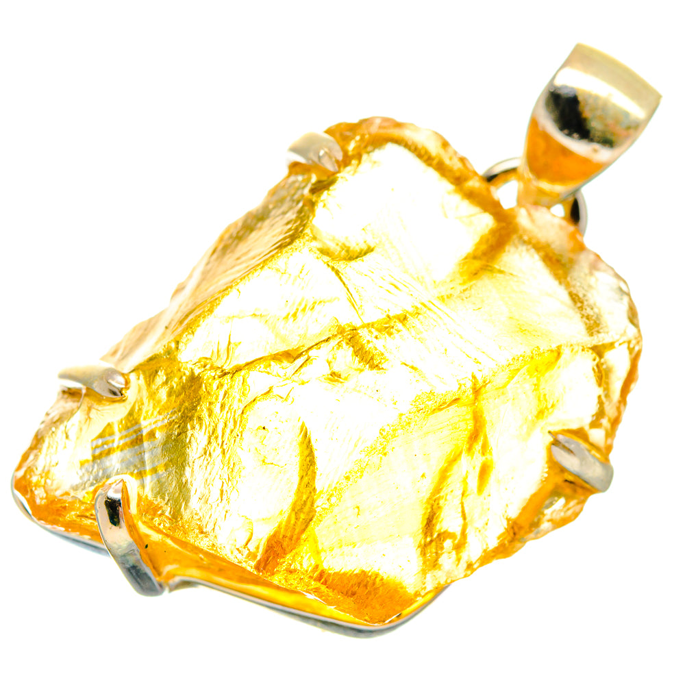 Citrine Pendants handcrafted by Ana Silver Co - PD20119