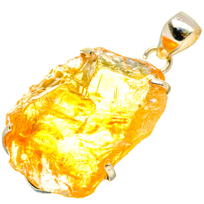 Citrine Pendants handcrafted by Ana Silver Co - PD20121