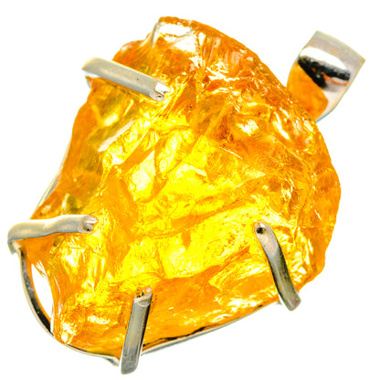 Citrine Pendants handcrafted by Ana Silver Co - PD20123