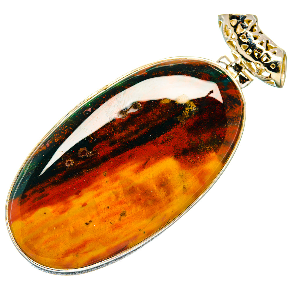 Bloodstone Pendants handcrafted by Ana Silver Co - PD20141