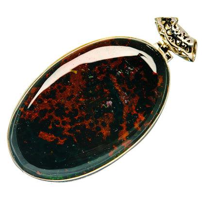 Bloodstone Pendants handcrafted by Ana Silver Co - PD20142