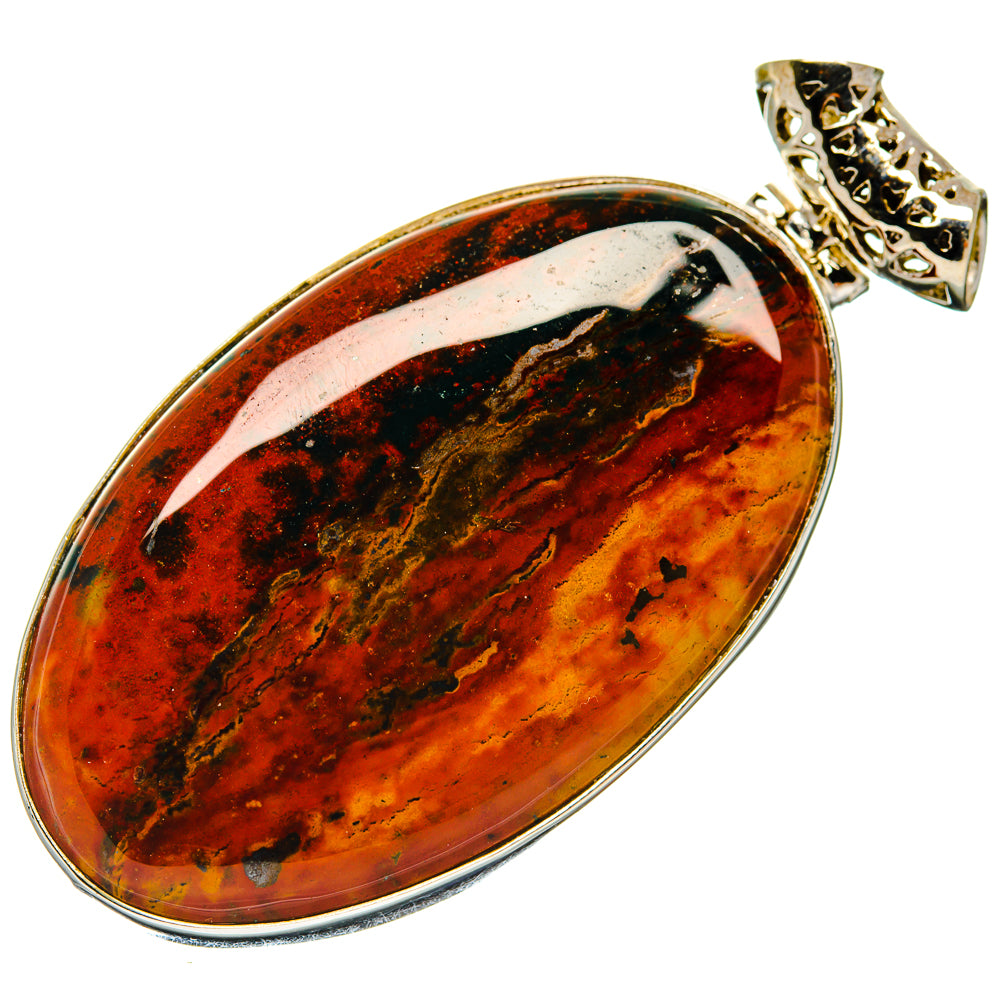 Bloodstone Pendants handcrafted by Ana Silver Co - PD20144