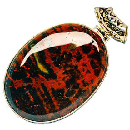 Bloodstone Pendants handcrafted by Ana Silver Co - PD20146
