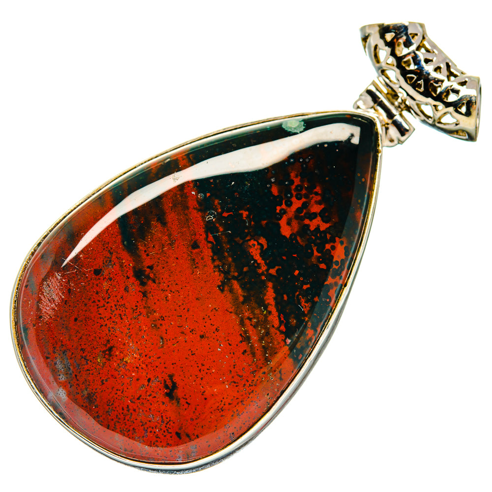 Bloodstone Pendants handcrafted by Ana Silver Co - PD20148