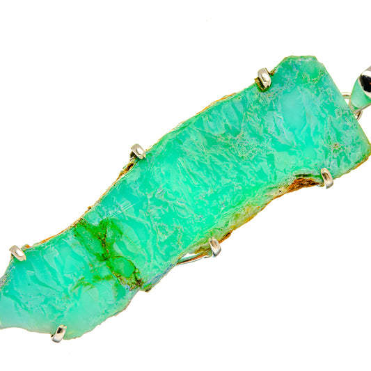 Chrysoprase Pendants handcrafted by Ana Silver Co - PD20152