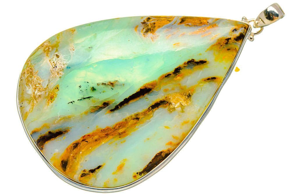 Peruvian Opal Pendants handcrafted by Ana Silver Co - PD20189
