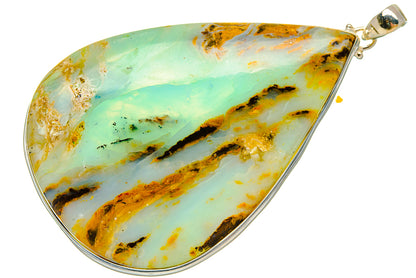 Peruvian Opal Pendants handcrafted by Ana Silver Co - PD20189