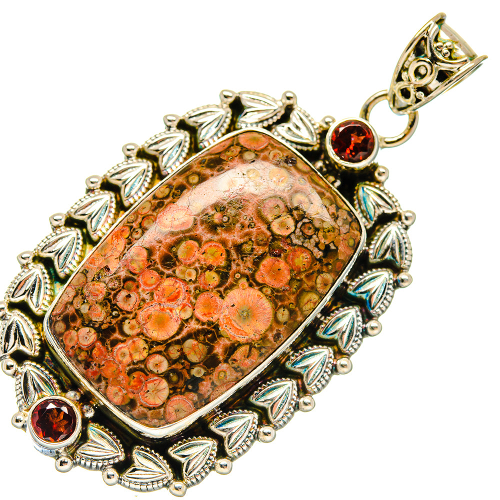 Poppy Jasper Pendants handcrafted by Ana Silver Co - PD20191