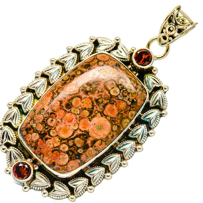 Poppy Jasper Pendants handcrafted by Ana Silver Co - PD20191