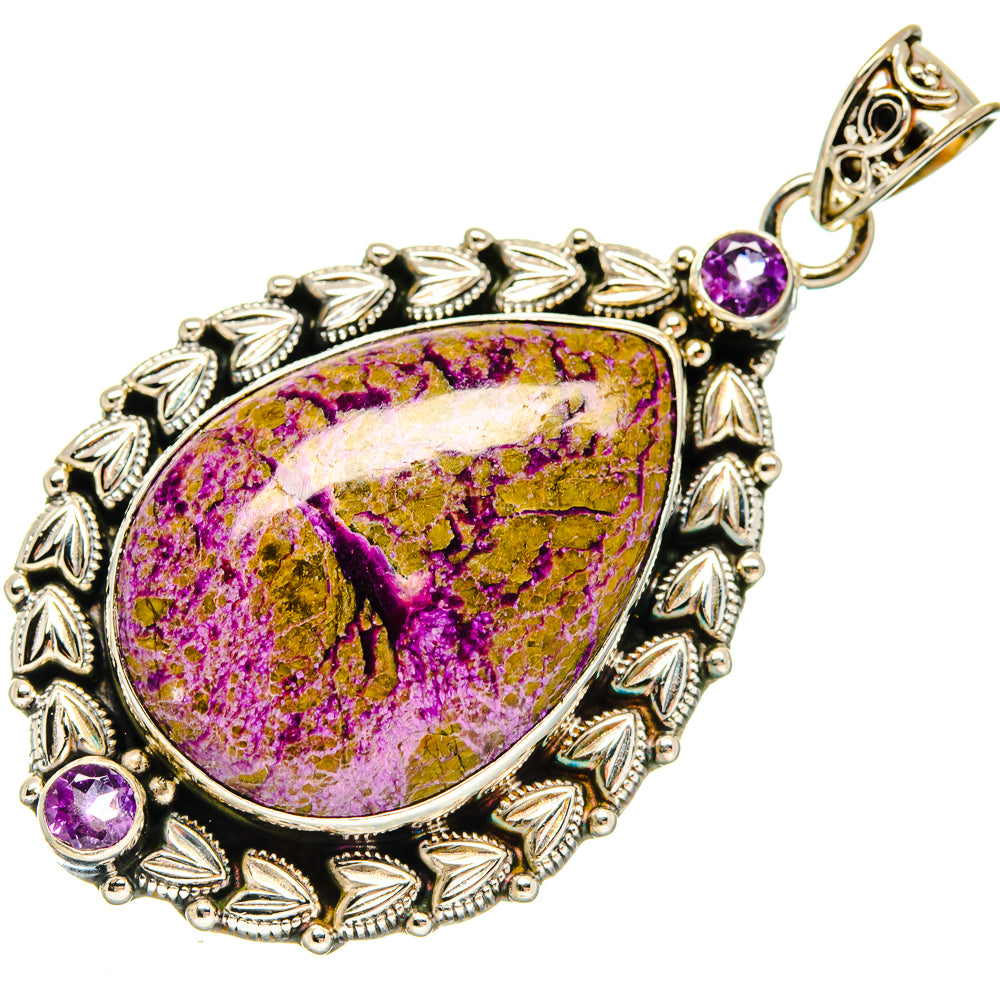 Stichtite Pendants handcrafted by Ana Silver Co - PD20198