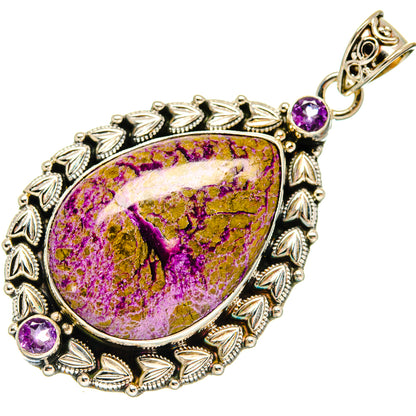 Stichtite Pendants handcrafted by Ana Silver Co - PD20198