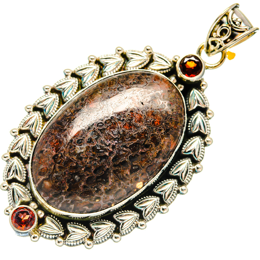Dinosaur Bone Pendants handcrafted by Ana Silver Co - PD20205