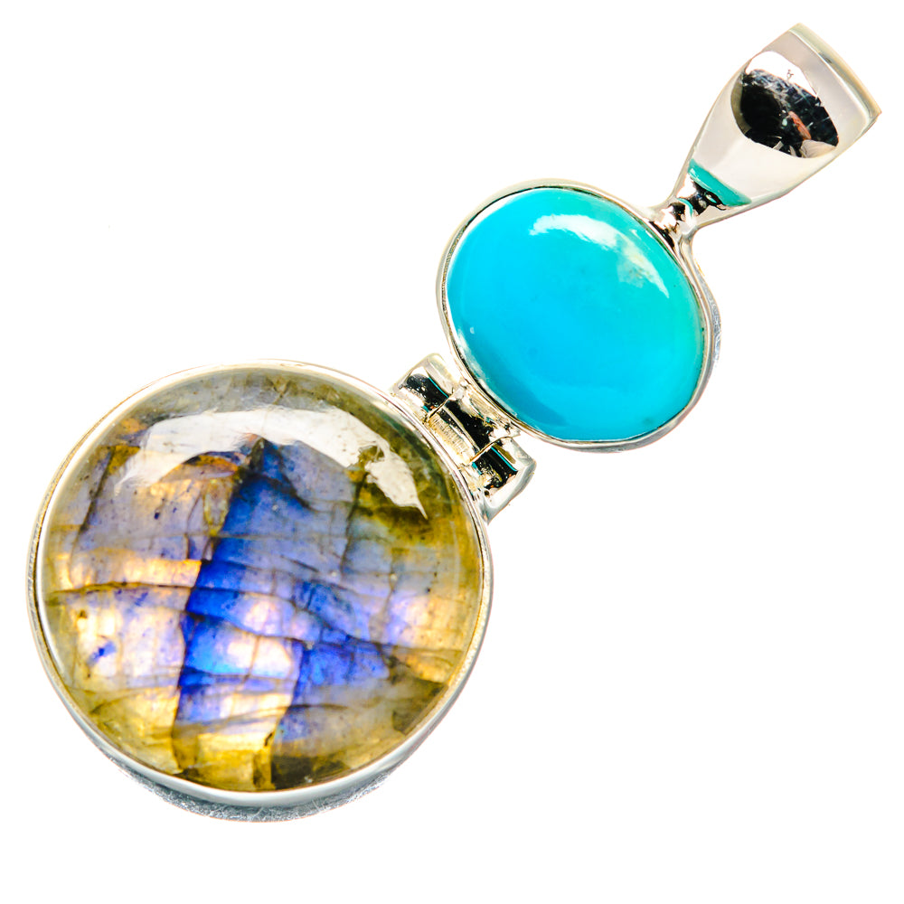 Labradorite Pendants handcrafted by Ana Silver Co - PD20211