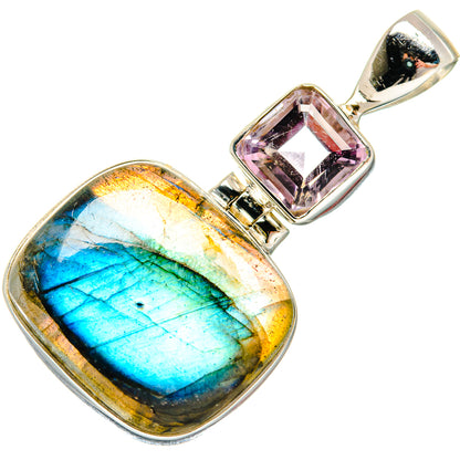 Labradorite Pendants handcrafted by Ana Silver Co - PD20212