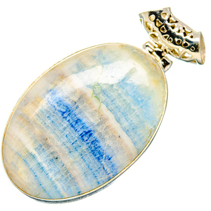 Blue Scheelite Pendants handcrafted by Ana Silver Co - PD20234