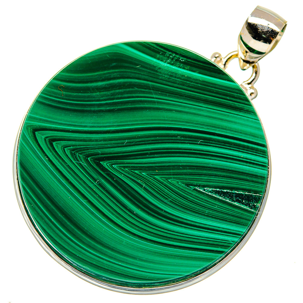 Malachite Pendants handcrafted by Ana Silver Co - PD20245