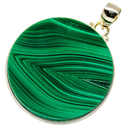 Malachite Pendants handcrafted by Ana Silver Co - PD20245