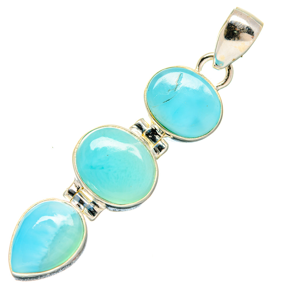 Larimar Pendants handcrafted by Ana Silver Co - PD20250