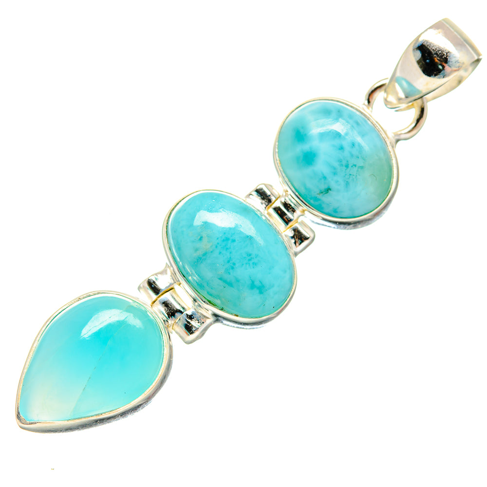 Larimar Pendants handcrafted by Ana Silver Co - PD20251
