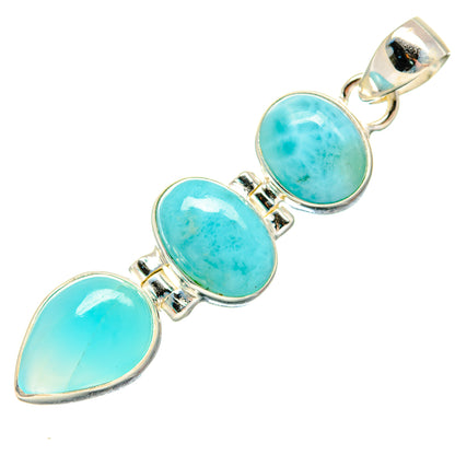 Larimar Pendants handcrafted by Ana Silver Co - PD20251