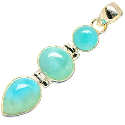 Larimar Pendants handcrafted by Ana Silver Co - PD20252 - Photo 2