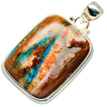 Peruvian Opal Pendants handcrafted by Ana Silver Co - PD20281
