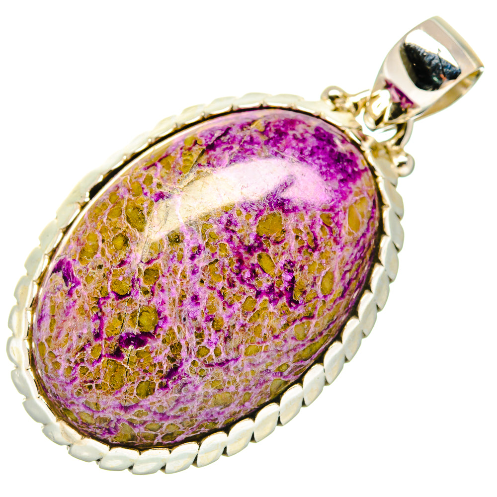 Stichtite Pendants handcrafted by Ana Silver Co - PD20282 - Photo 2