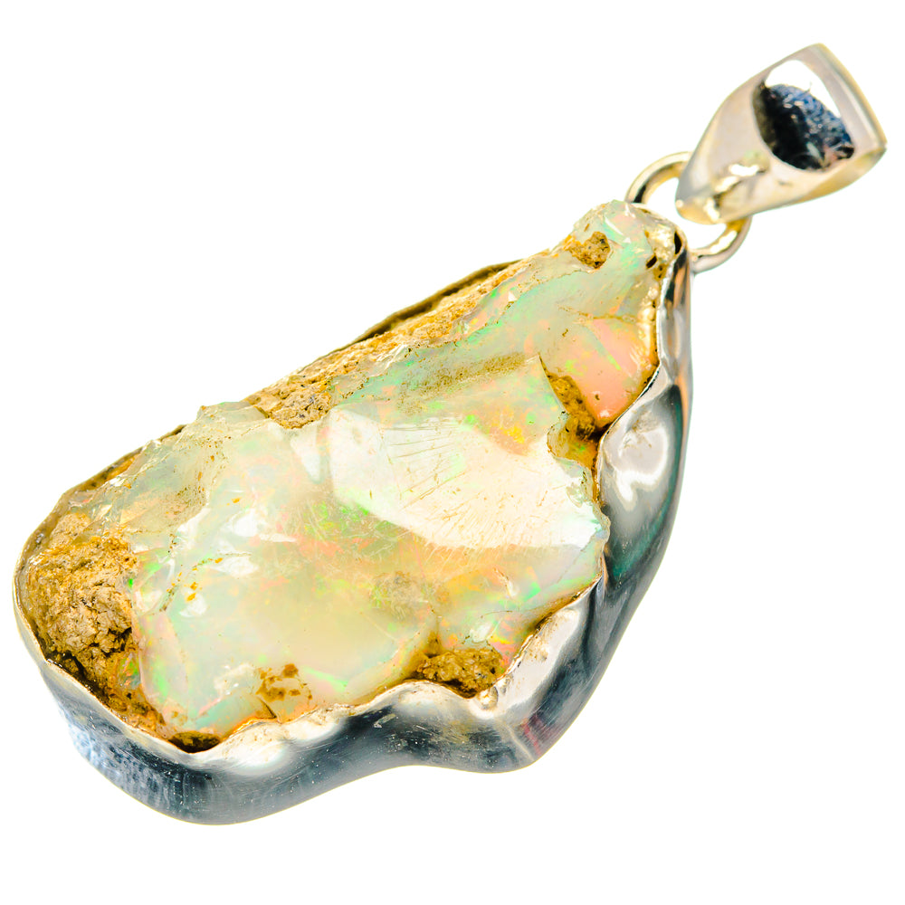 Ethiopian Opal Pendants handcrafted by Ana Silver Co - PD20287