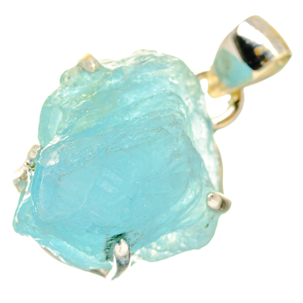 Aquamarine Pendants handcrafted by Ana Silver Co - PD20295