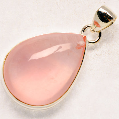 Rose Quartz Pendants handcrafted by Ana Silver Co - PD20328 - Photo 2