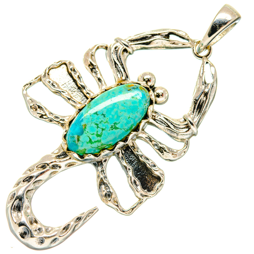 Chrysocolla Pendants handcrafted by Ana Silver Co - PD20332