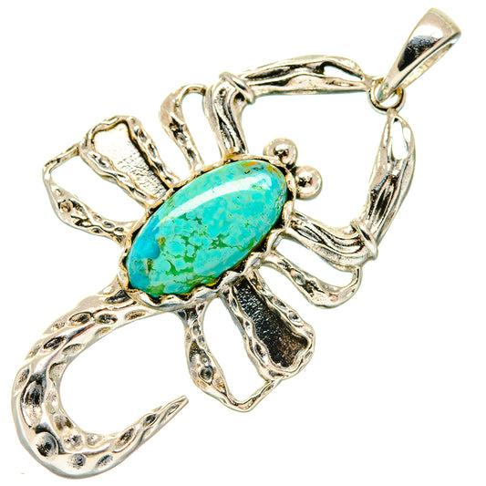 Chrysocolla Pendants handcrafted by Ana Silver Co - PD20332
