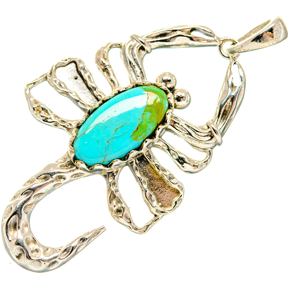 Chrysocolla Pendants handcrafted by Ana Silver Co - PD20334