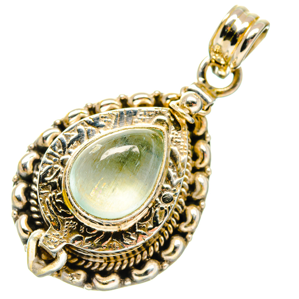Aquamarine Pendants handcrafted by Ana Silver Co - PD20335