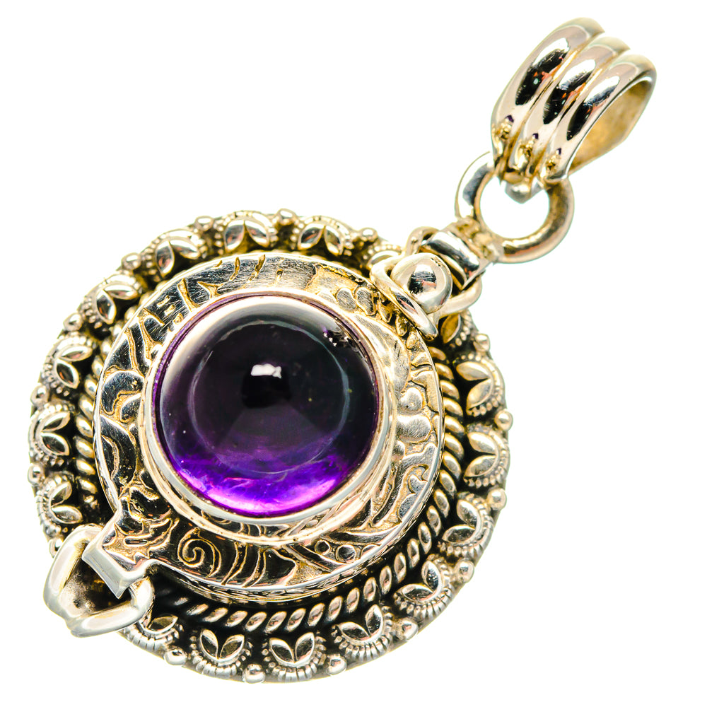 Amethyst Pendants handcrafted by Ana Silver Co - PD20338