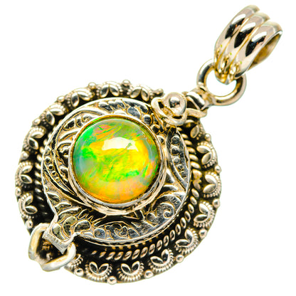 Ethiopian Opal Pendants handcrafted by Ana Silver Co - PD20343