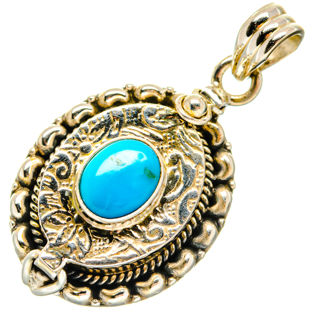 Larimar Pendants handcrafted by Ana Silver Co - PD20346 - Photo 2