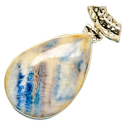Blue Scheelite Pendants handcrafted by Ana Silver Co - PD20373
