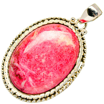 Rhodochrosite Pendants handcrafted by Ana Silver Co - PD20378