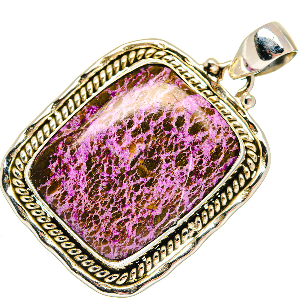Stichtite Pendants handcrafted by Ana Silver Co - PD20381 - Photo 2