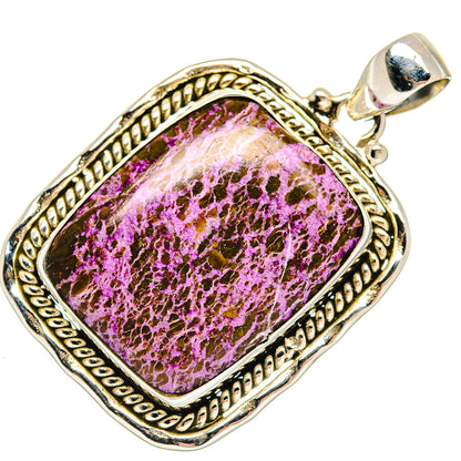 Stichtite Pendants handcrafted by Ana Silver Co - PD20381 - Photo 2