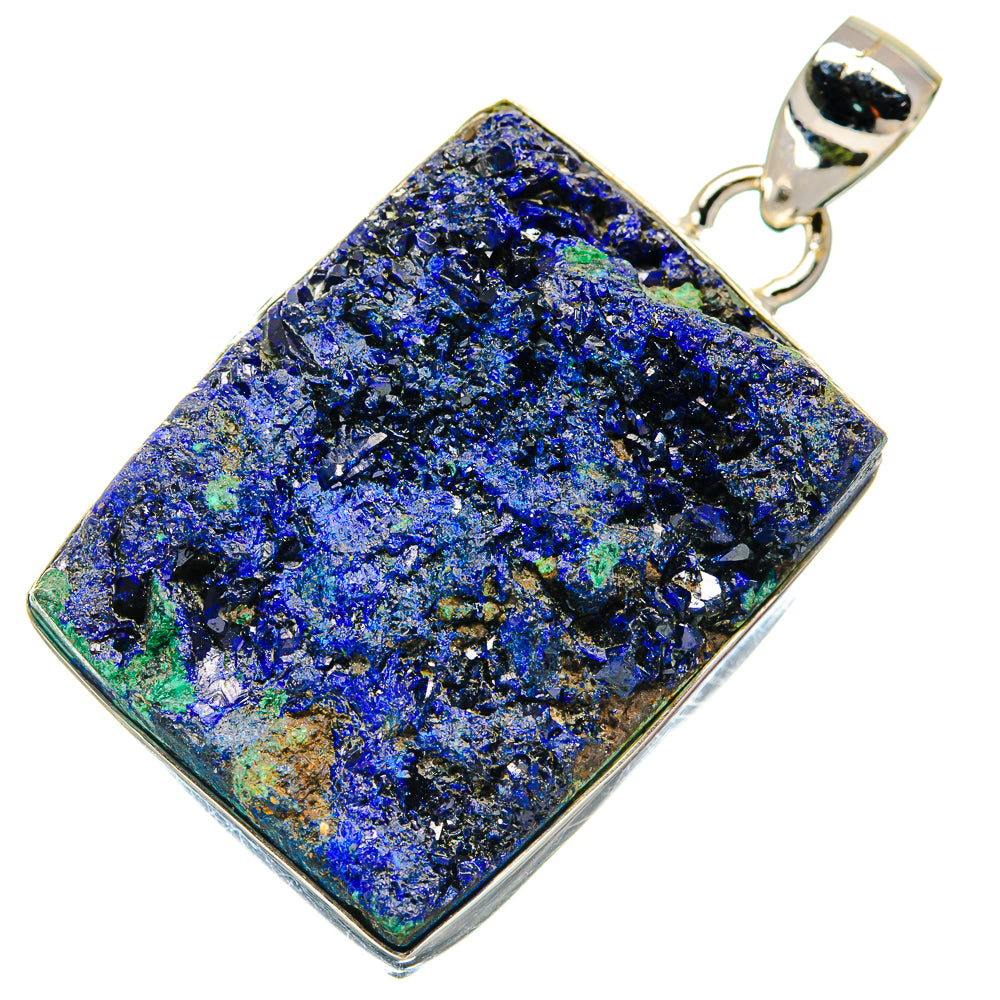 Azurite Pendants handcrafted by Ana Silver Co - PD20383