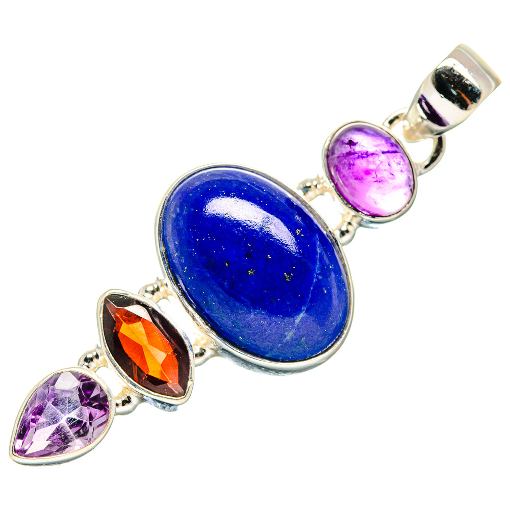 Lapis Lazuli Pendants handcrafted by Ana Silver Co - PD20414