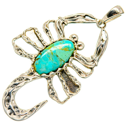 Chrysocolla Pendants handcrafted by Ana Silver Co - PD20418