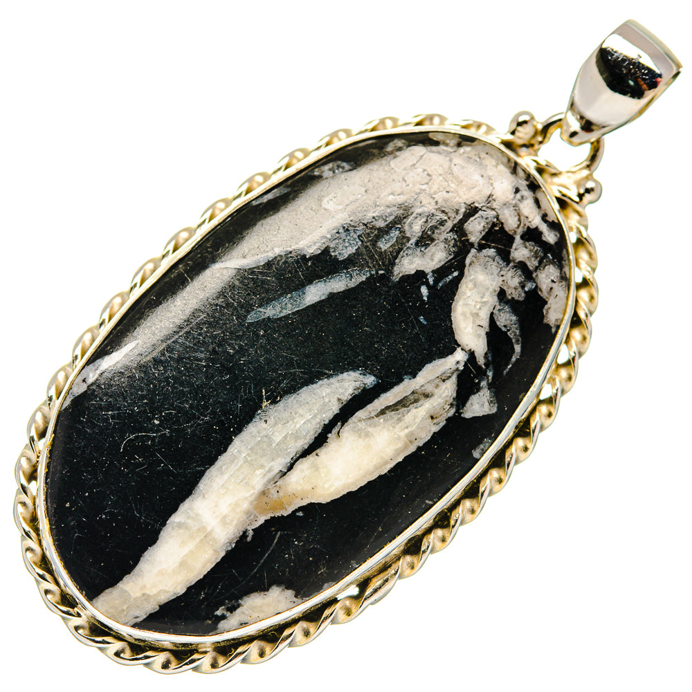 Pinolith Jasper Pendants handcrafted by Ana Silver Co - PD20441 - Photo 2