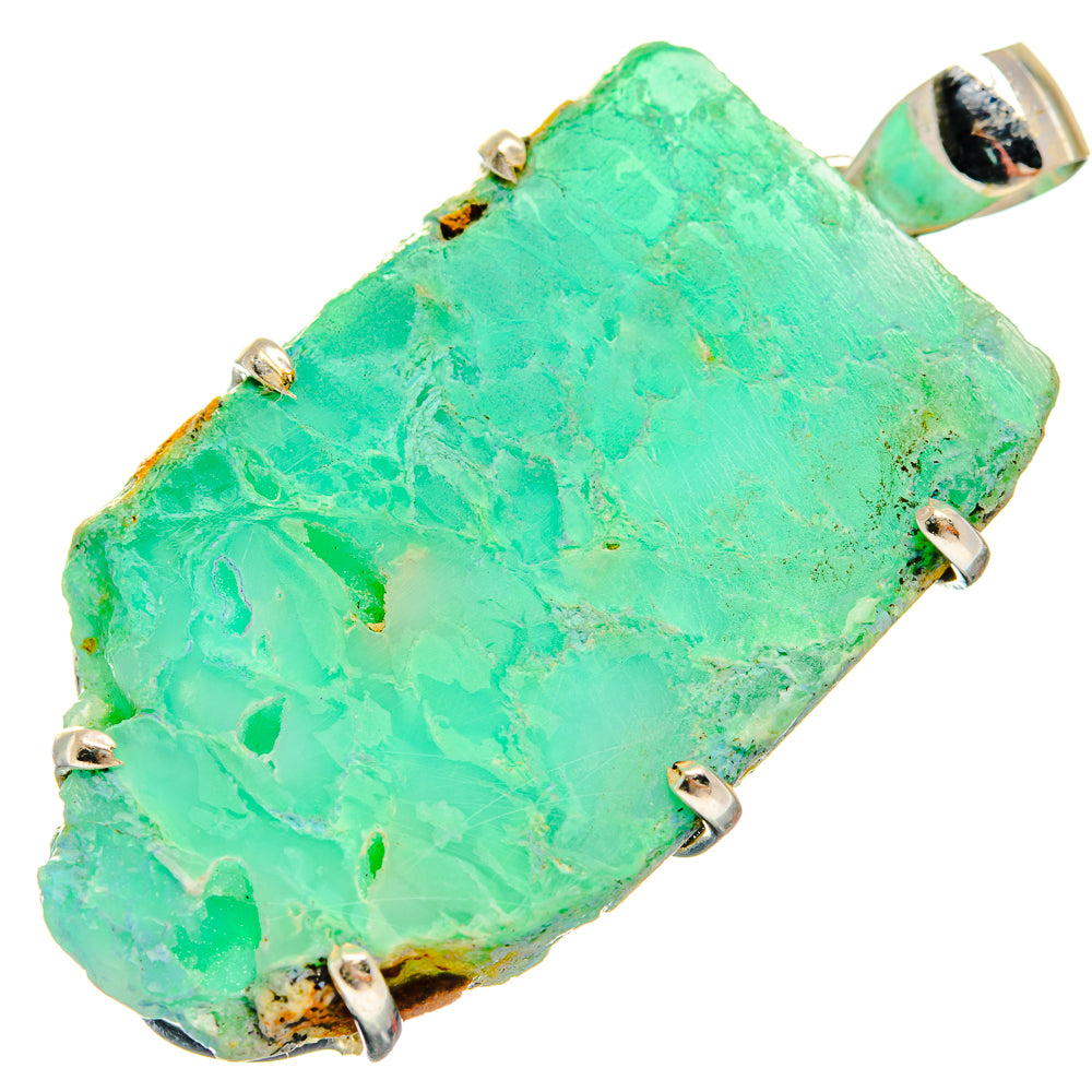 Chrysoprase Pendants handcrafted by Ana Silver Co - PD20443
