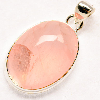 Rose Quartz Pendants handcrafted by Ana Silver Co - PD20459 - Photo 2