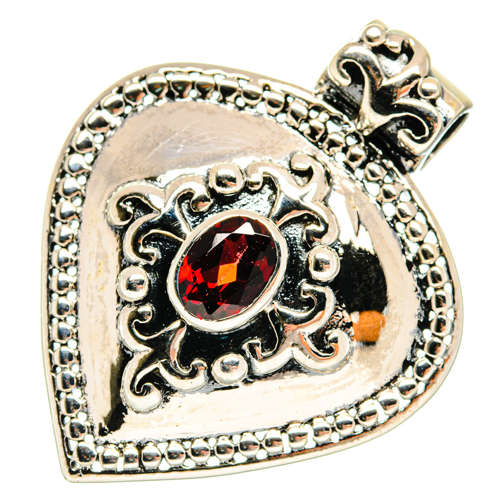 Garnet Pendants handcrafted by Ana Silver Co - PD20492